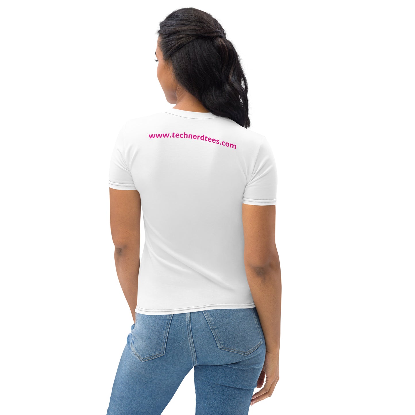 SaaSy (Pink Print) Women's Tee
