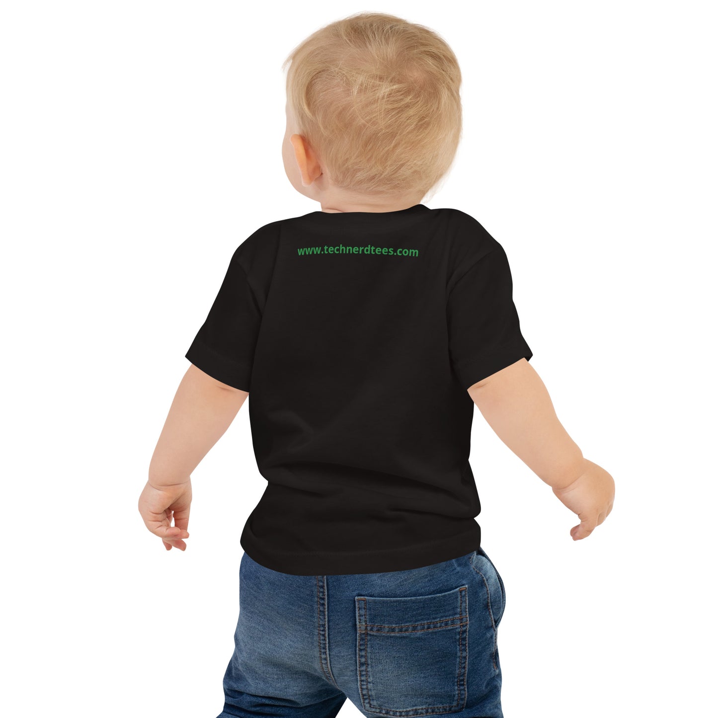 Tech Nerd in Training Baby Jersey Short Sleeve Tee