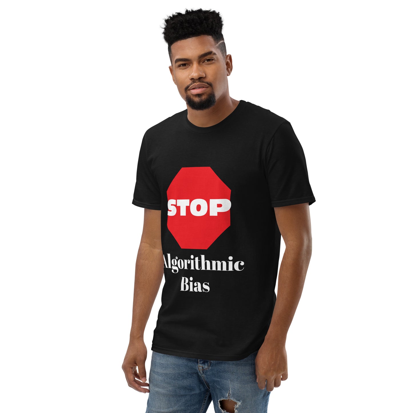 Stop Algorithmic Bias Short-Sleeve Tee