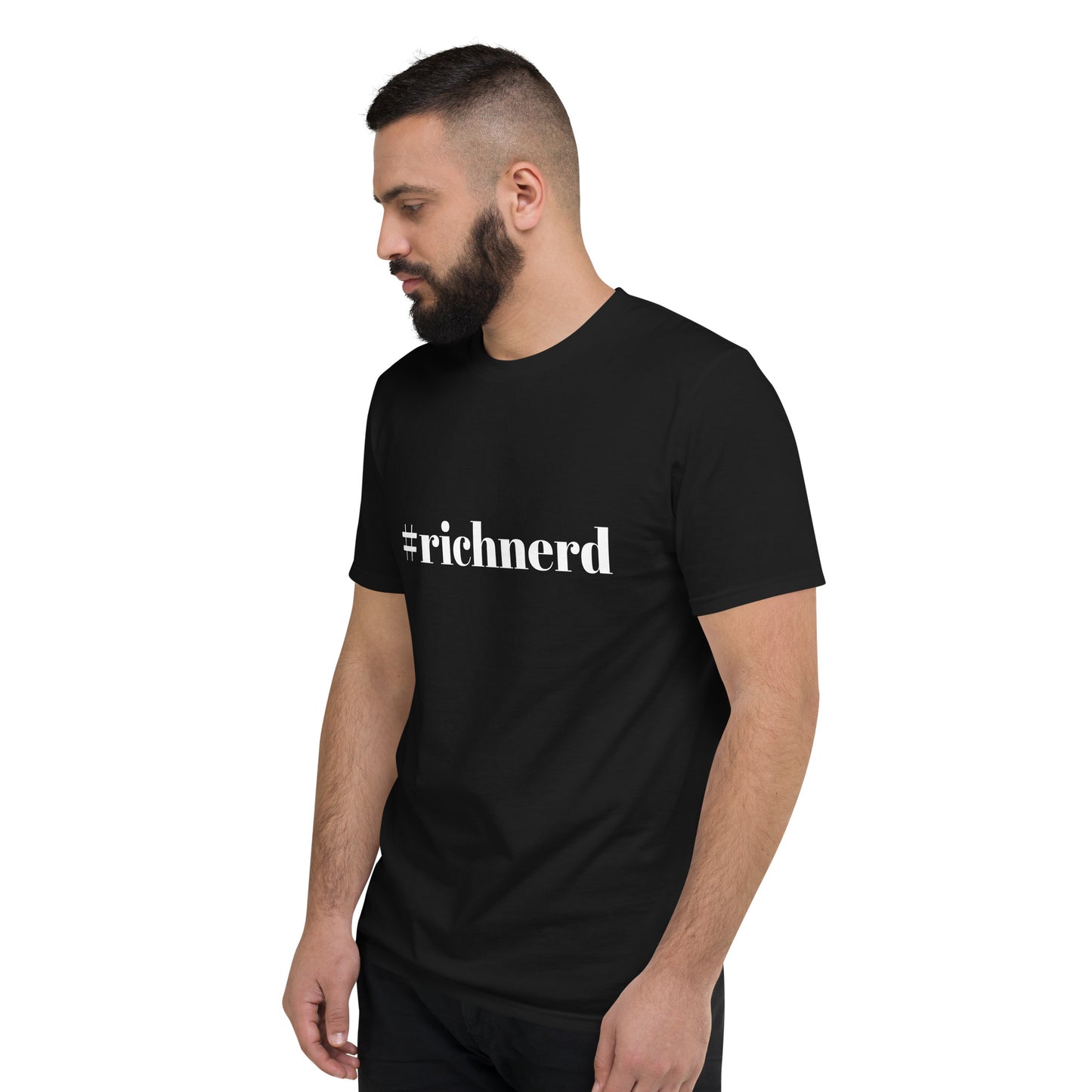 Hashtag Rich Nerd Short-Sleeve Tee