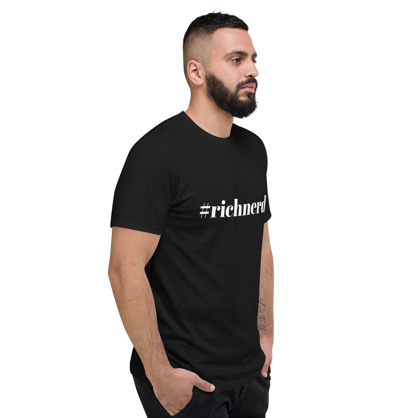 Hashtag Rich Nerd Short-Sleeve Tee