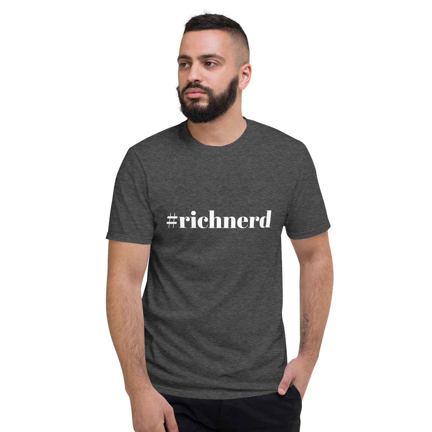 Hashtag Rich Nerd Short-Sleeve Tee