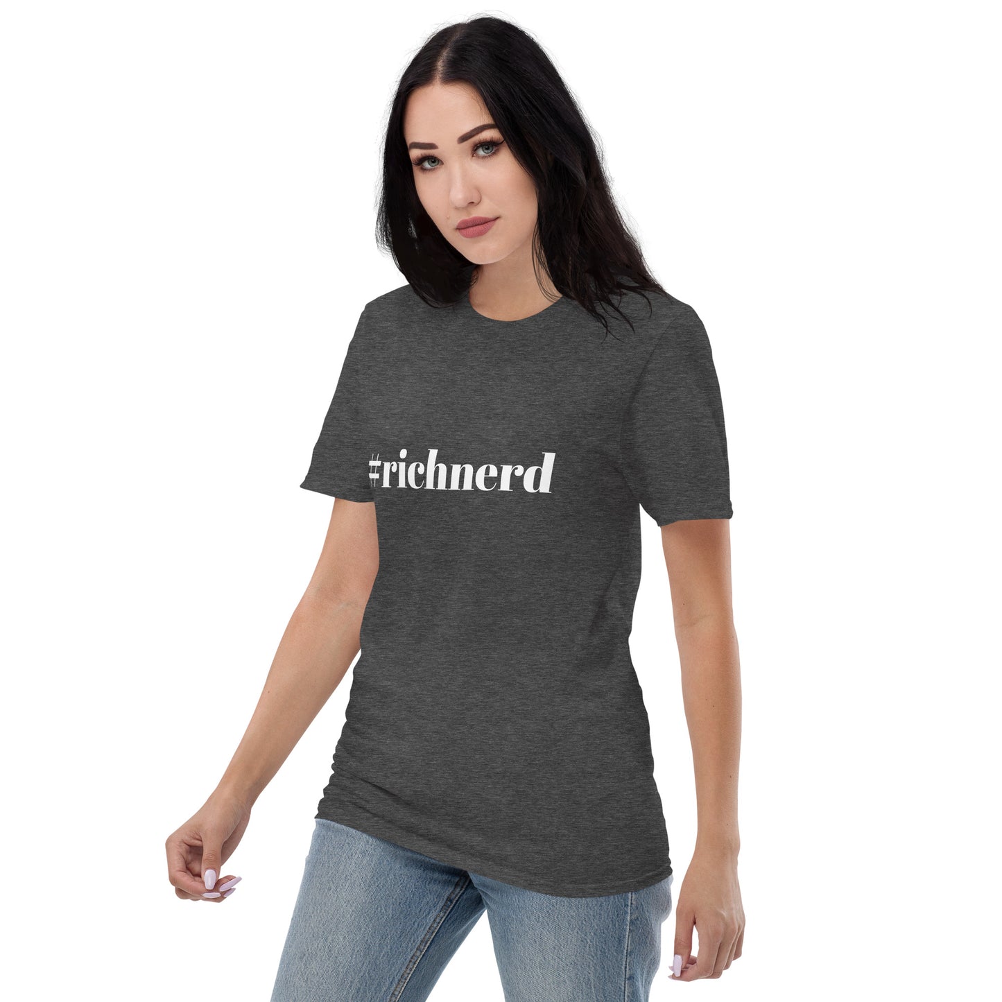 Hashtag Rich Nerd Short-Sleeve Tee