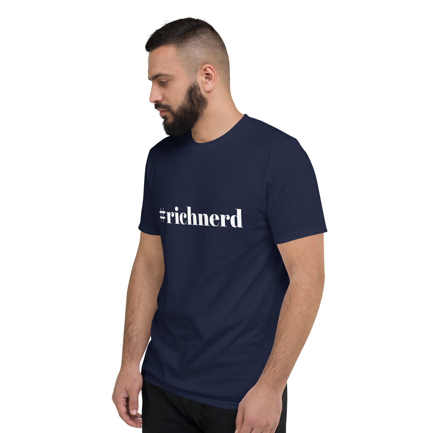 Hashtag Rich Nerd Short-Sleeve Tee