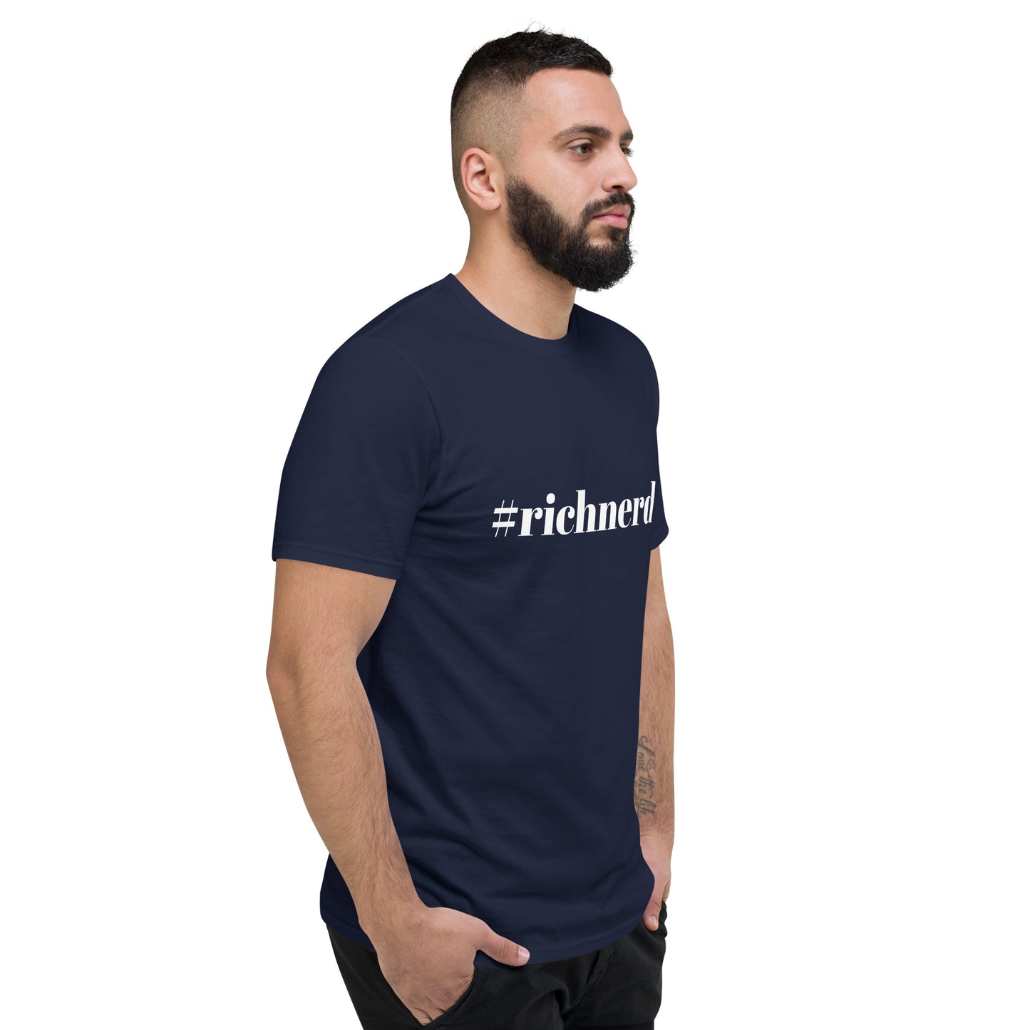 Hashtag Rich Nerd Short-Sleeve Tee