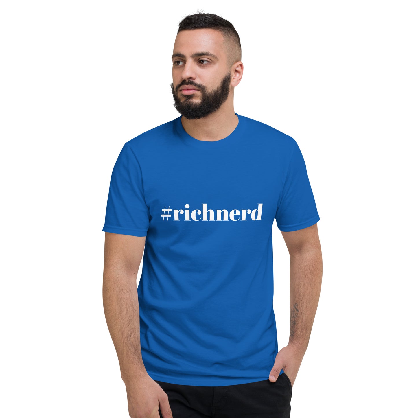 Hashtag Rich Nerd Short-Sleeve Tee