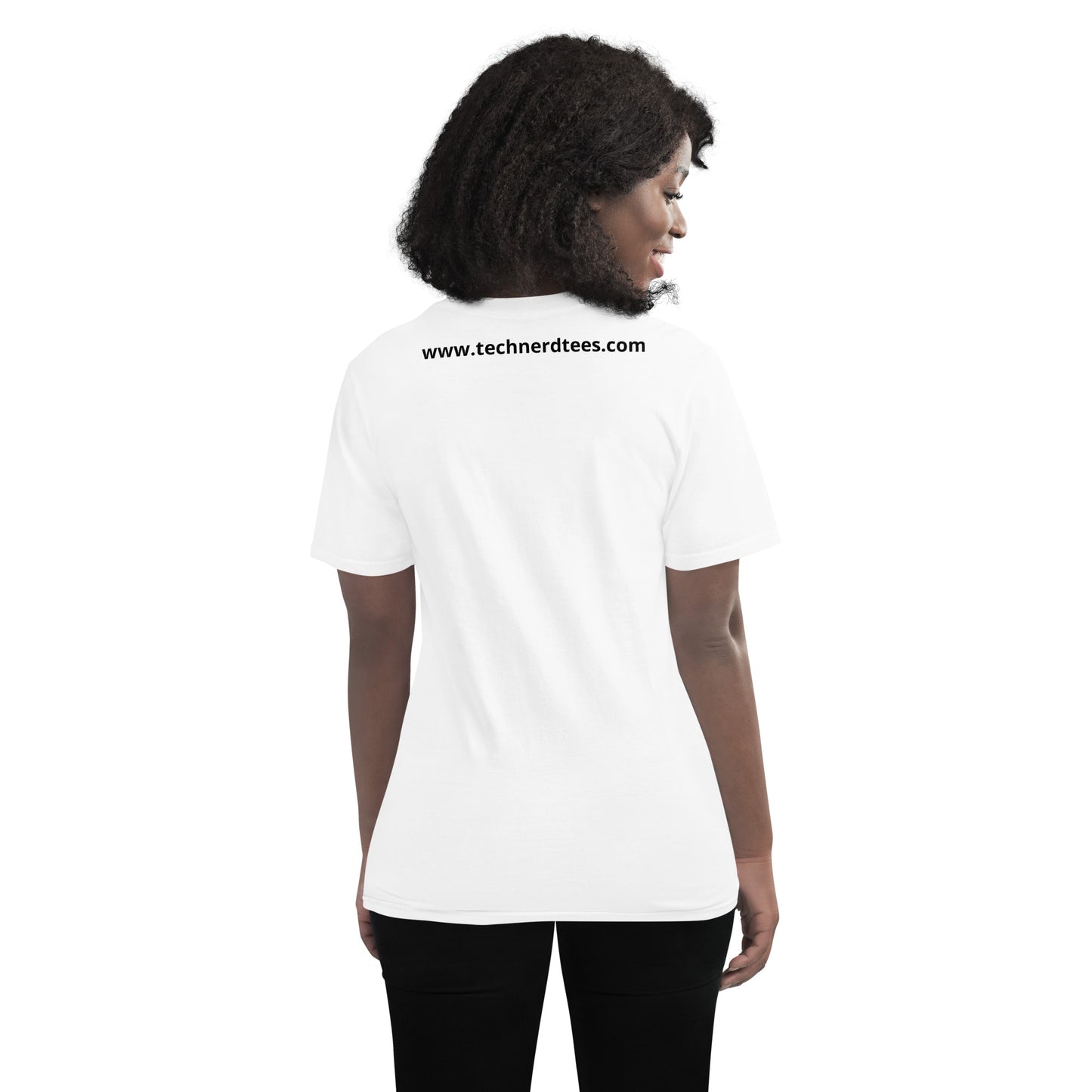 Stop Algorithmic Bias White Short-Sleeve Tee