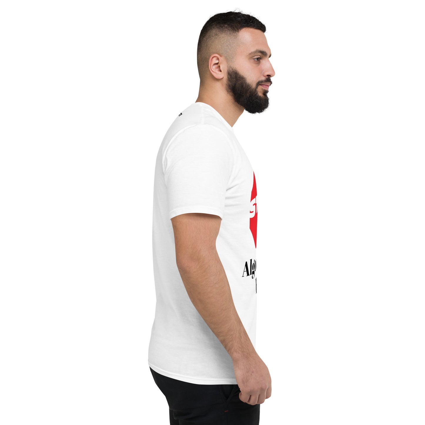 Stop Algorithmic Bias White Short-Sleeve Tee