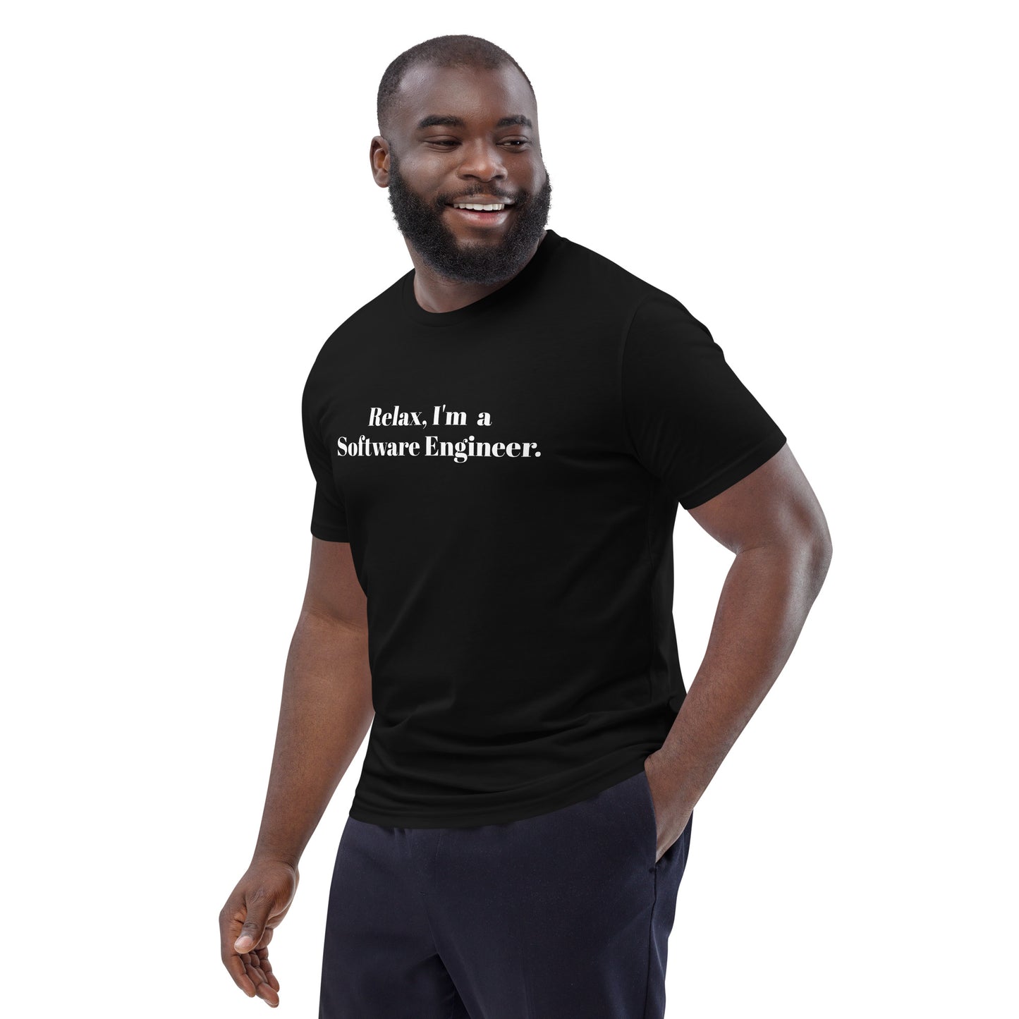 I'm a Software Engineer Unisex Organic Cotton Tee