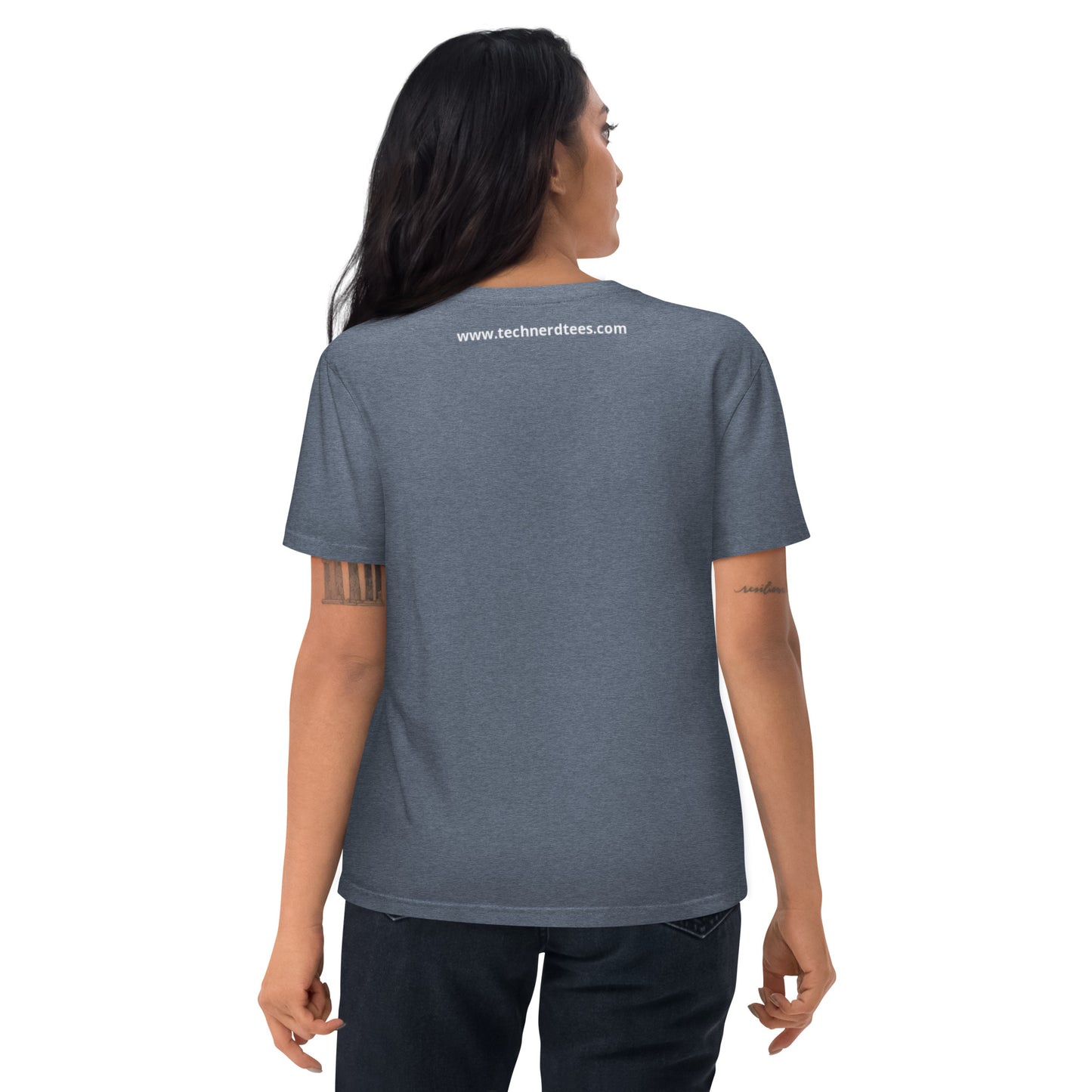 Fluent in JavaScript Unisex organic cotton t-shirt