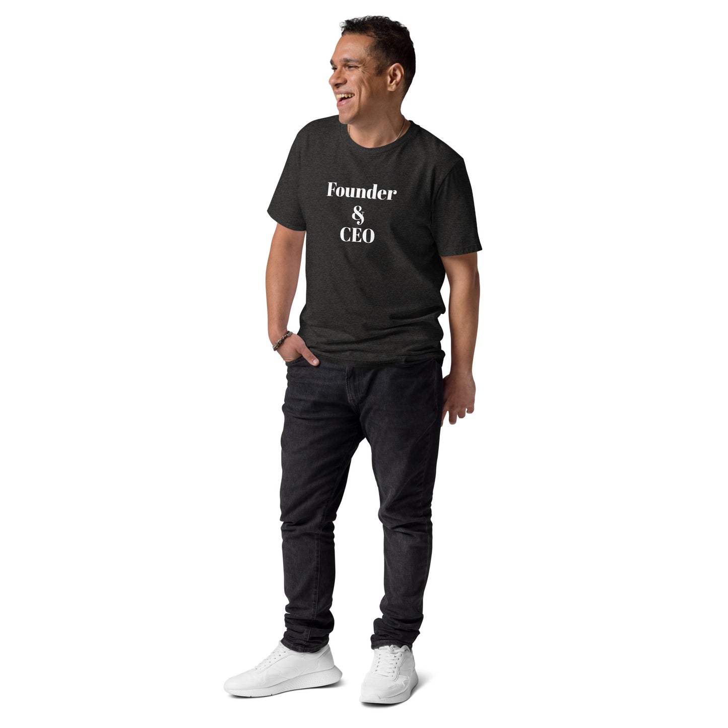 Founder & CEO Unisex Organic Cotton Tee