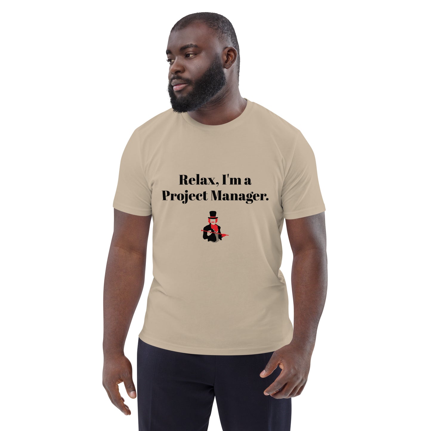 Project Manager Light Color Organic Cotton T-shirt