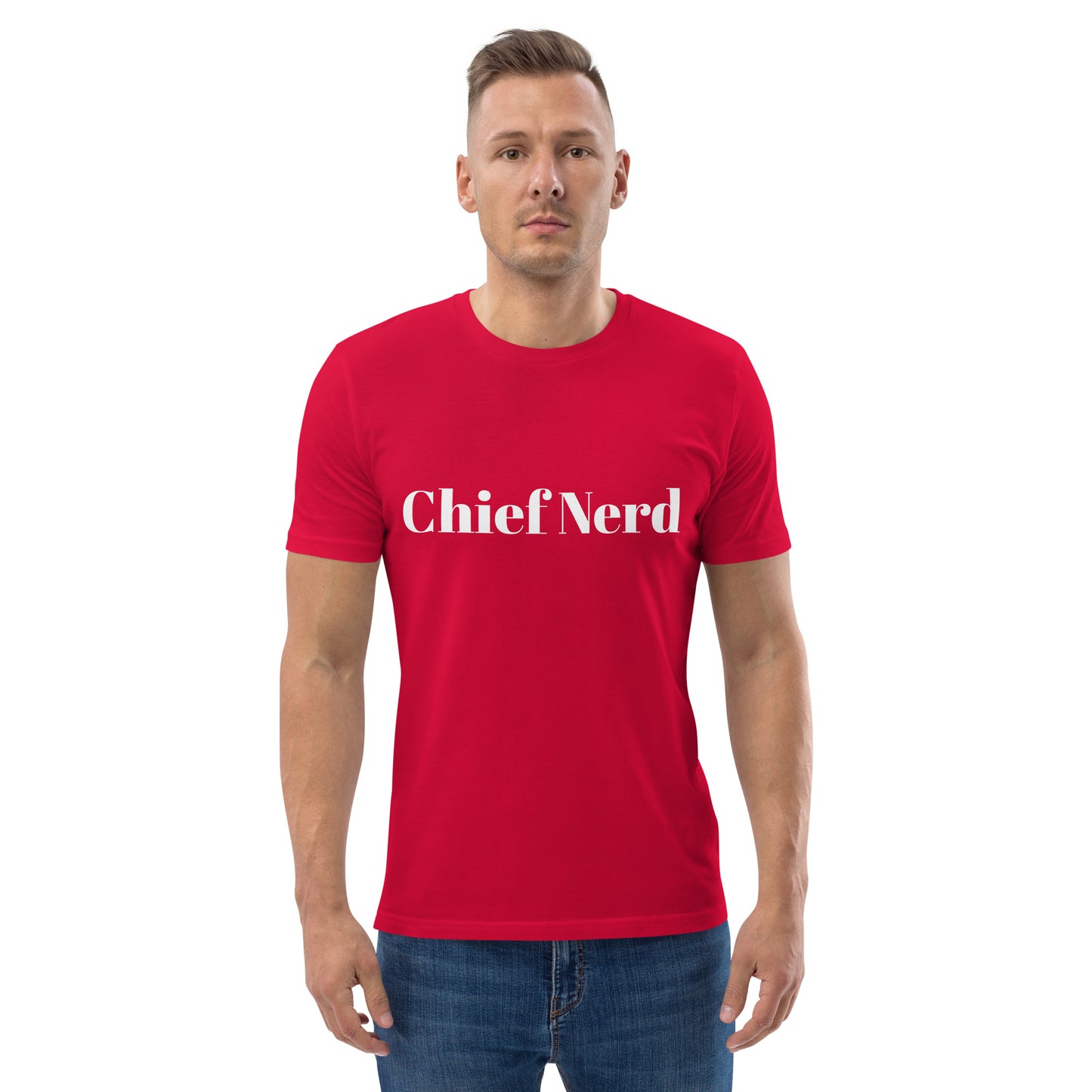 Chief Nerd Unisex Organic Cotton Tee