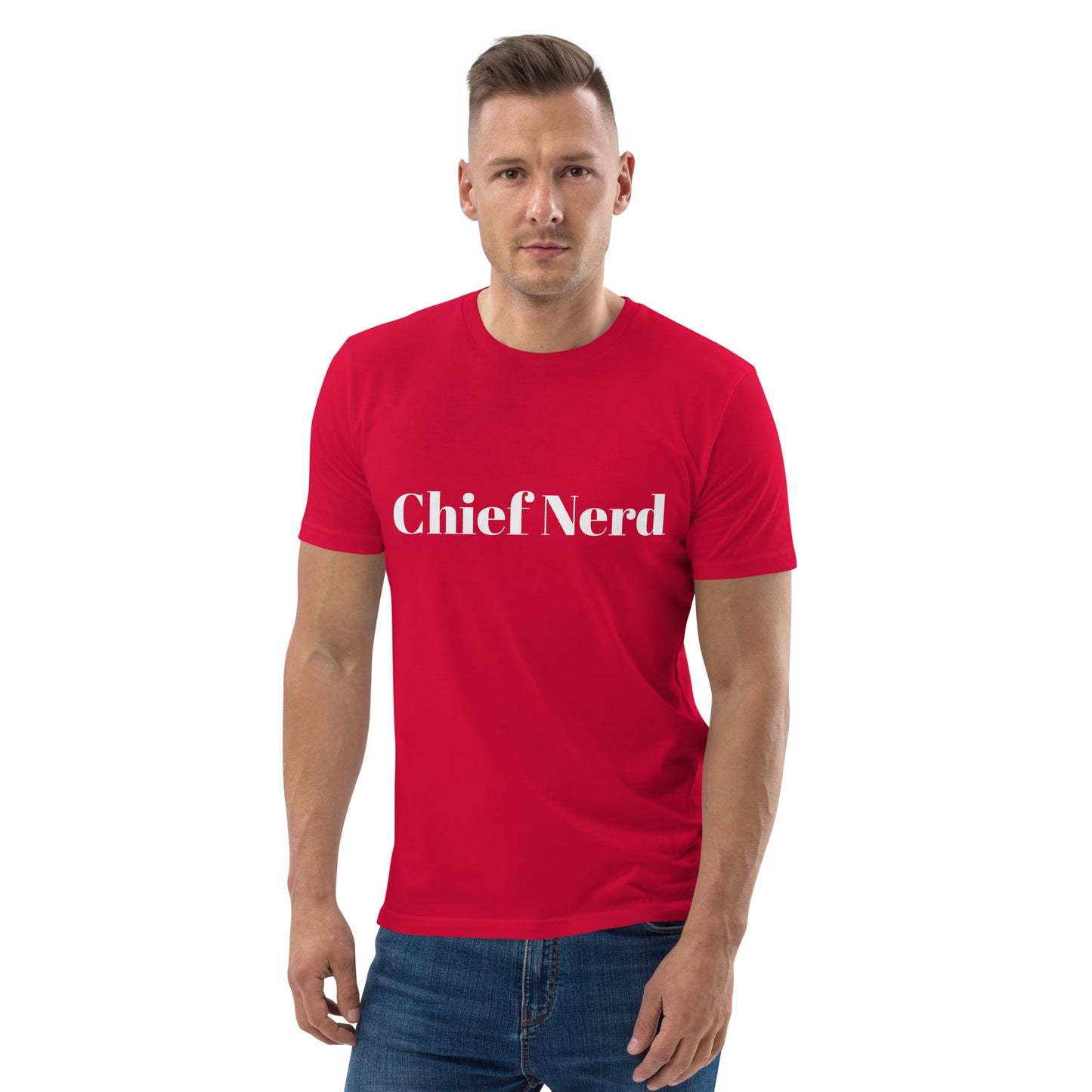 Chief Nerd Unisex Organic Cotton Tee