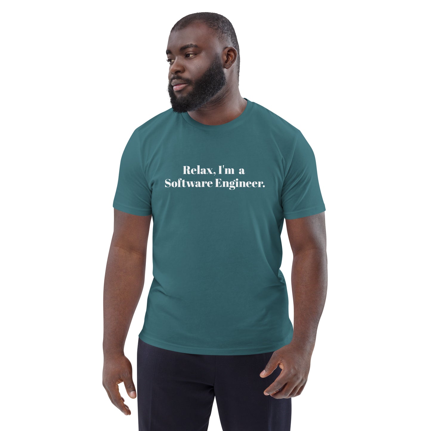 I'm a Software Engineer Unisex Organic Cotton Tee