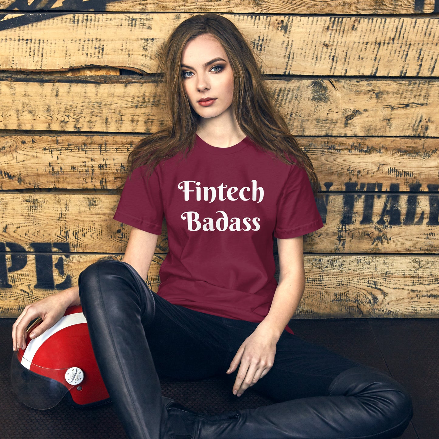 Fintech Badass Unisex t-shirt