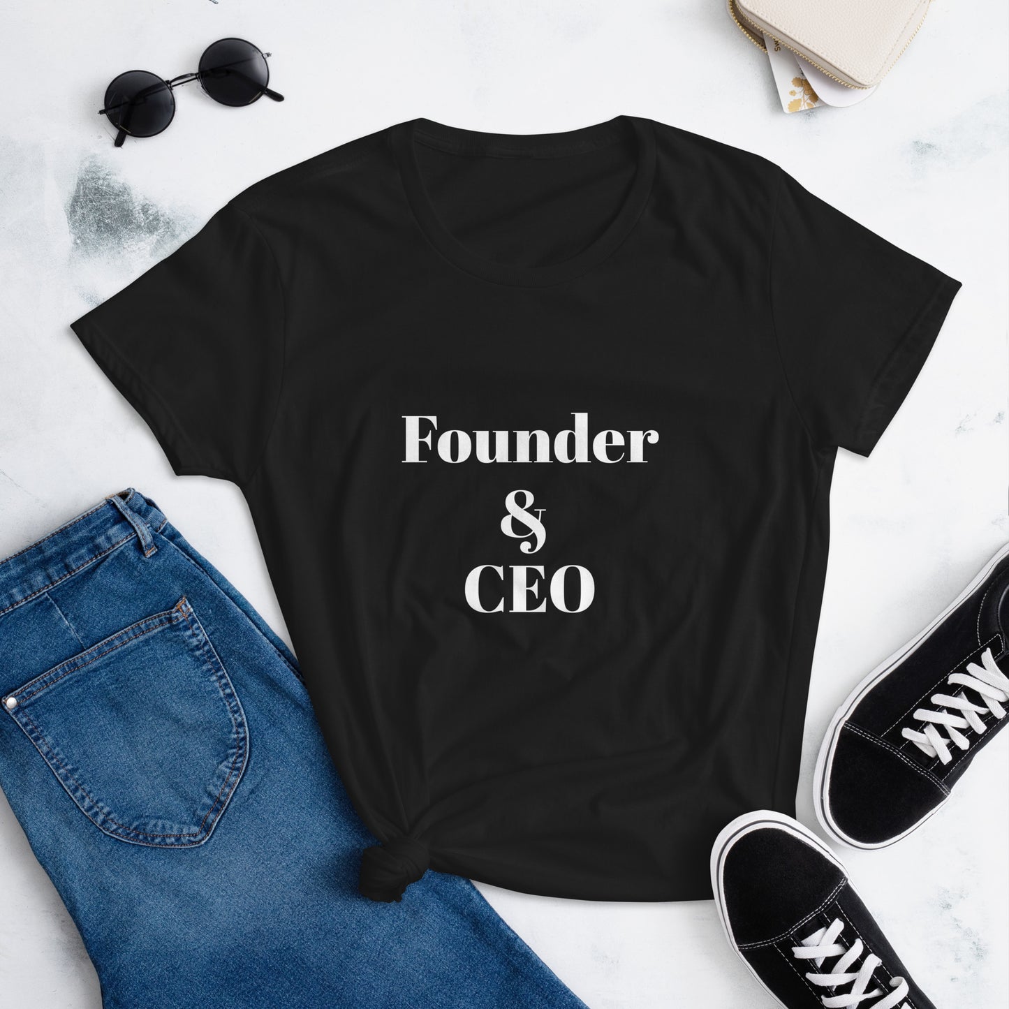 Women's Founder & CEO Short Sleeve Tee