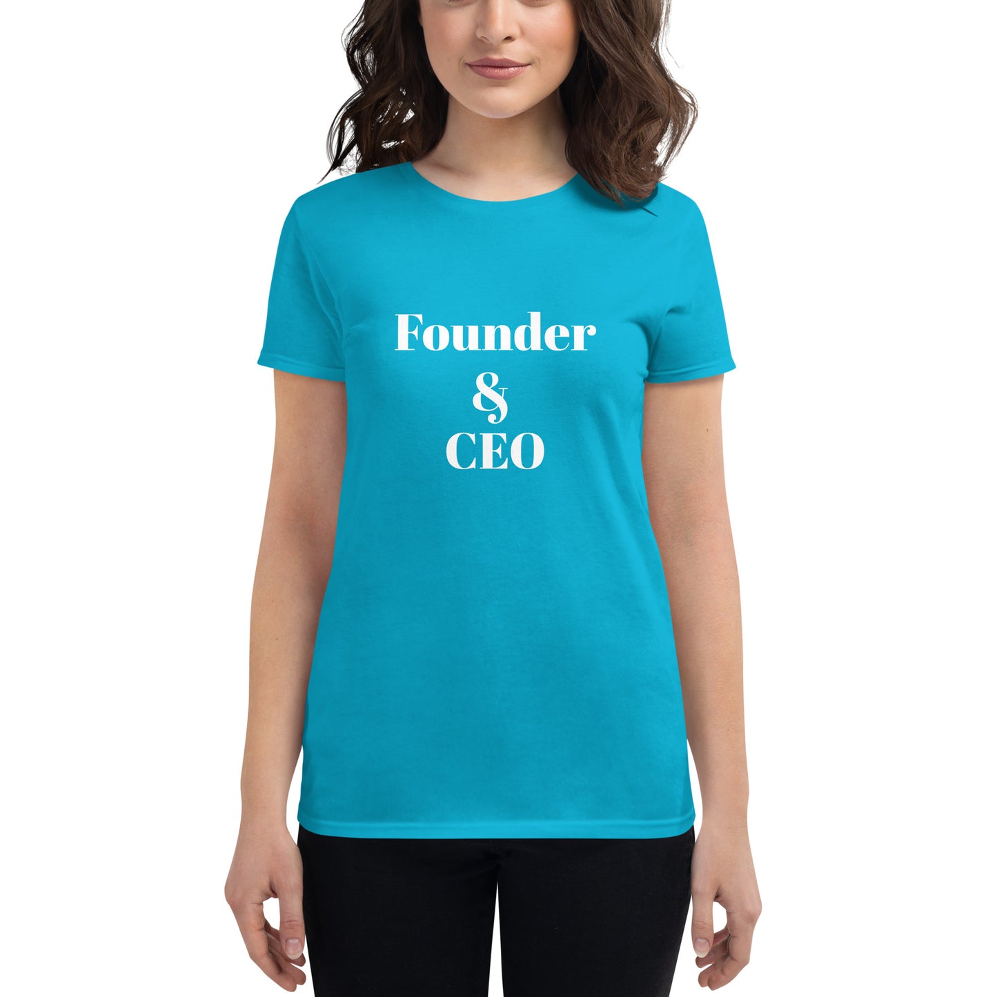 Women's Founder & CEO Short Sleeve Tee