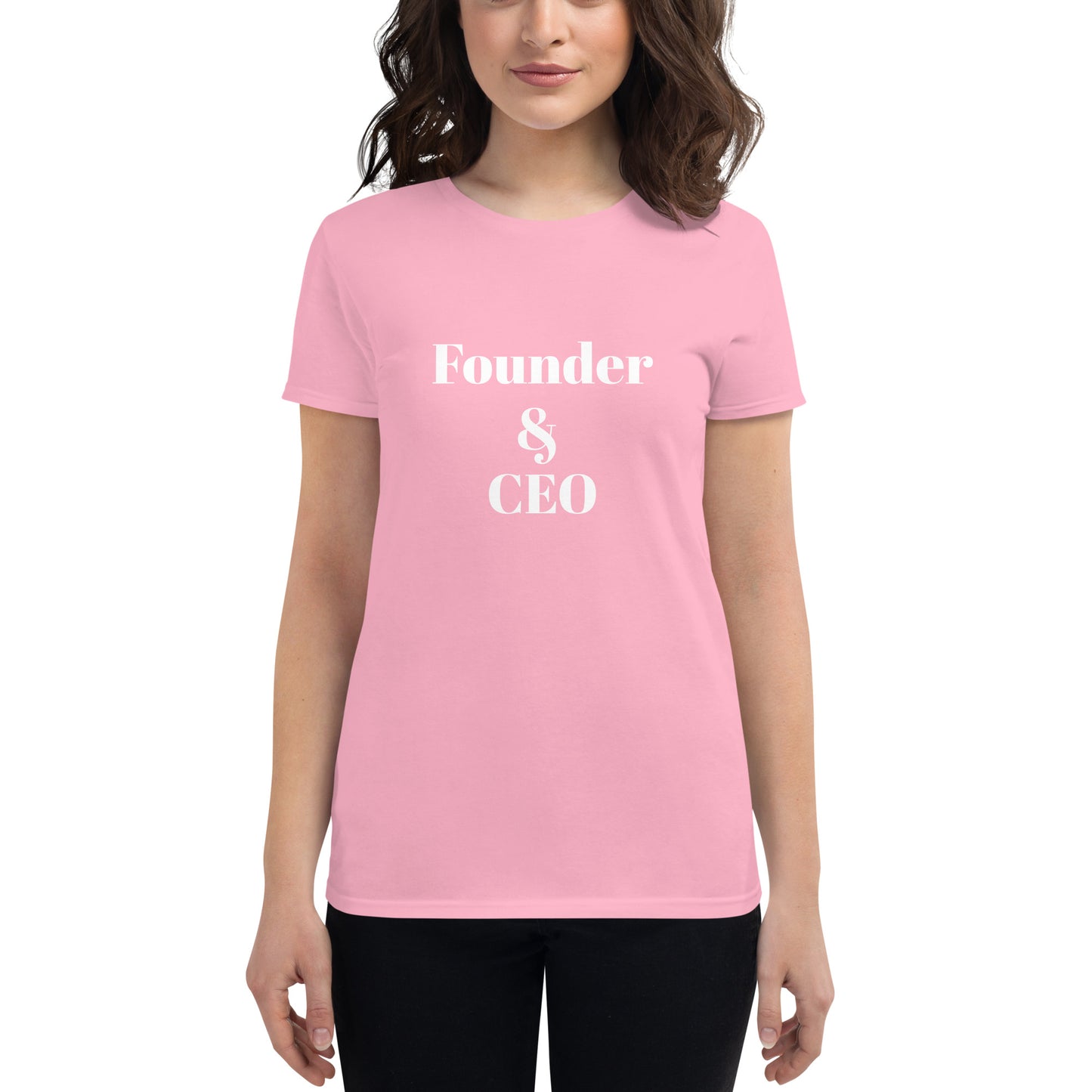 Women's Founder & CEO Short Sleeve Tee