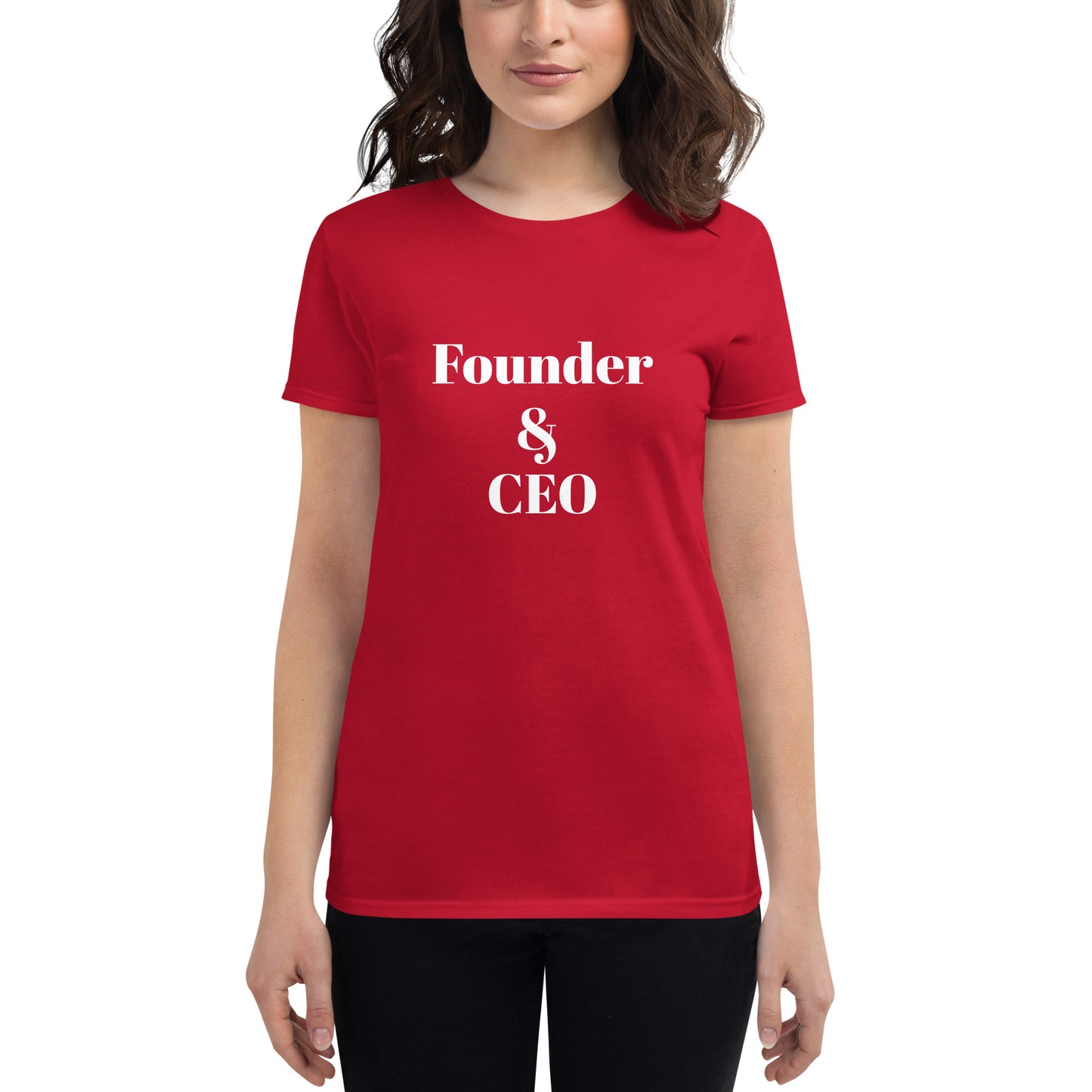 Women's Founder & CEO Short Sleeve Tee