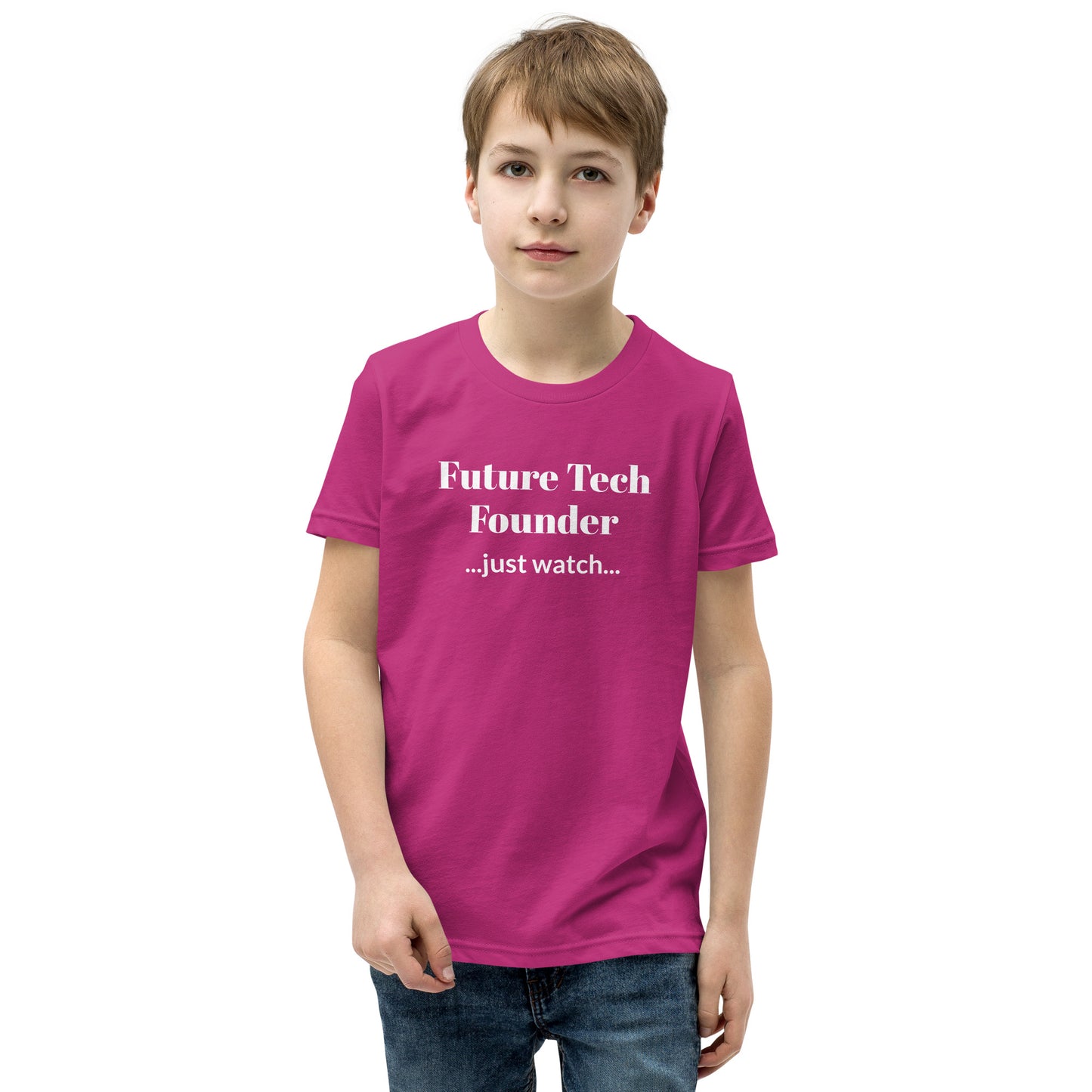 Future Tech Founder Youth Short Sleeve Tee