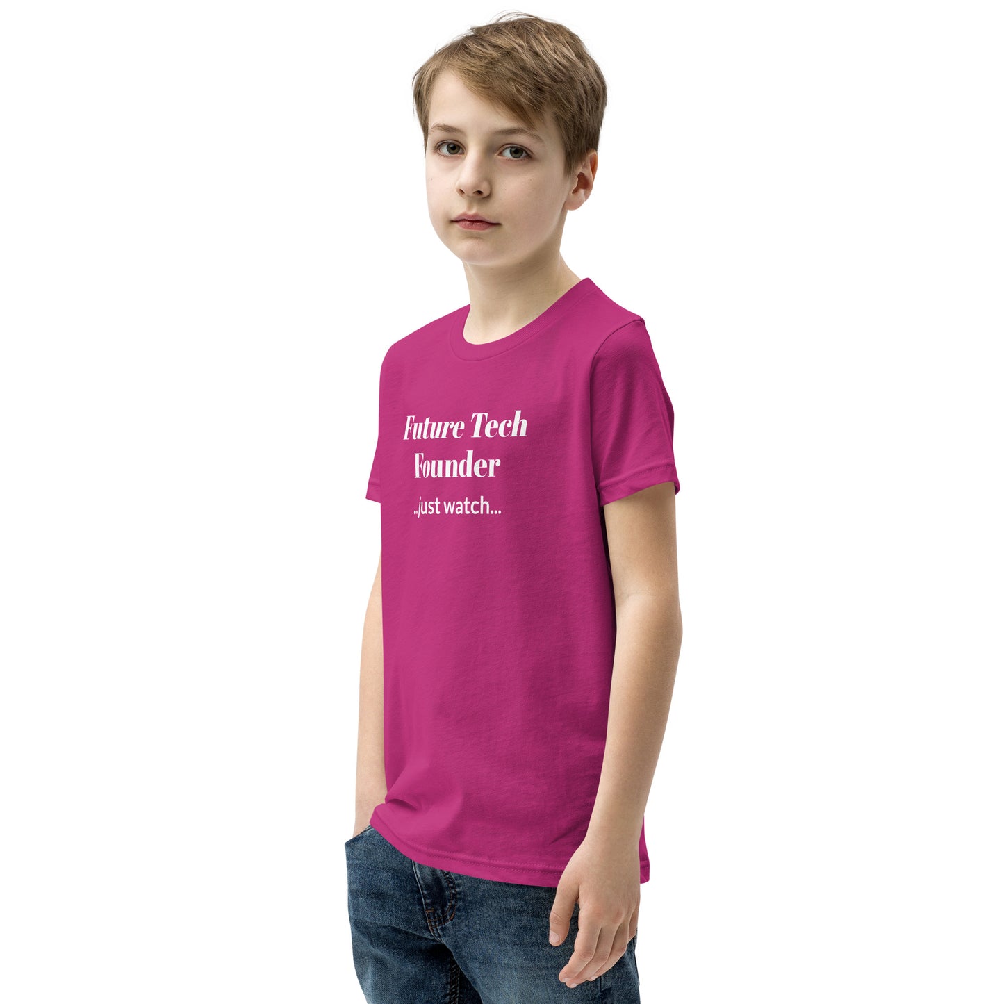 Future Tech Founder Youth Short Sleeve Tee