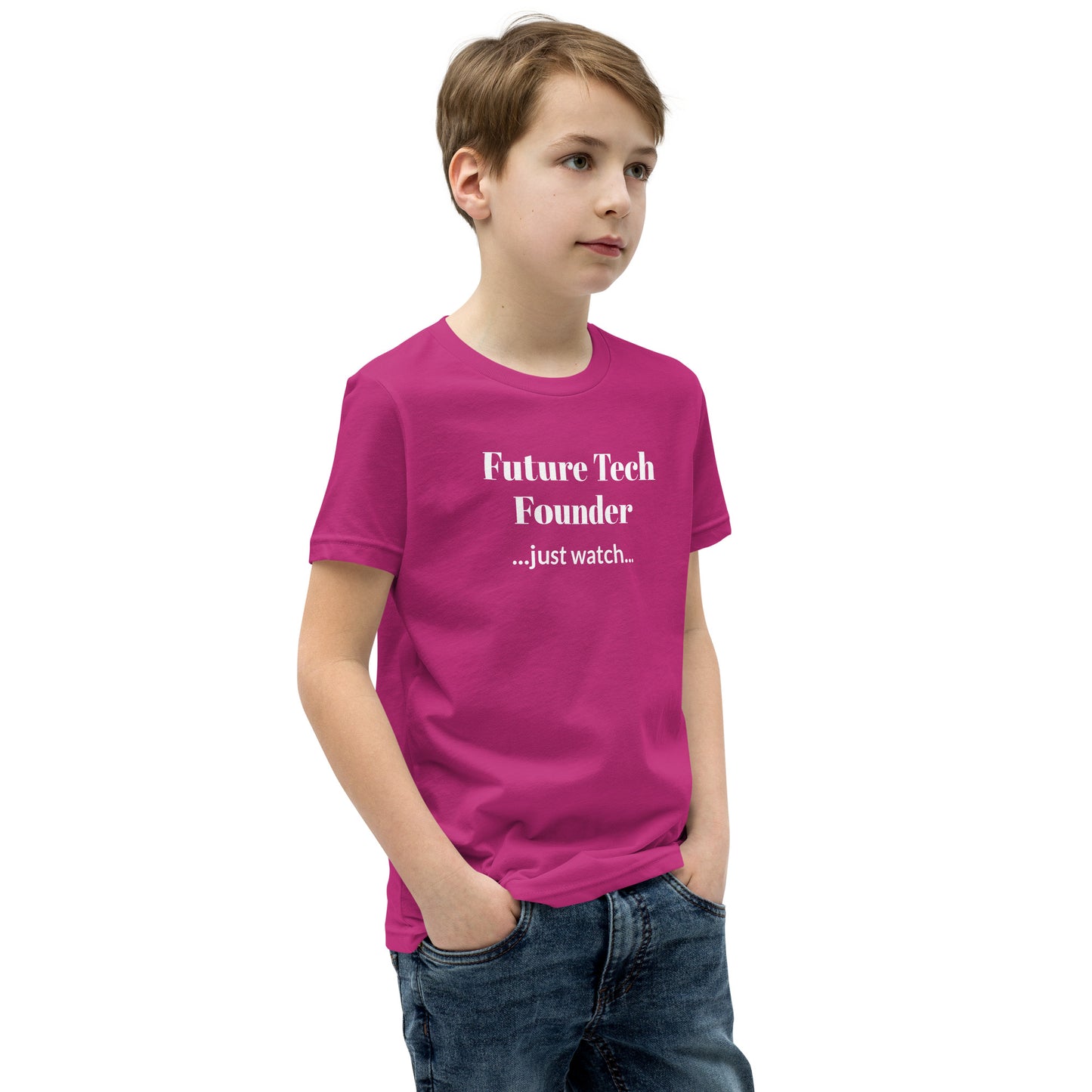 Future Tech Founder Youth Short Sleeve Tee