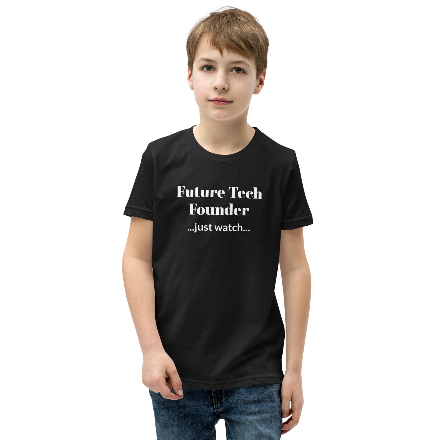 Future Tech Founder Youth Short Sleeve Tee