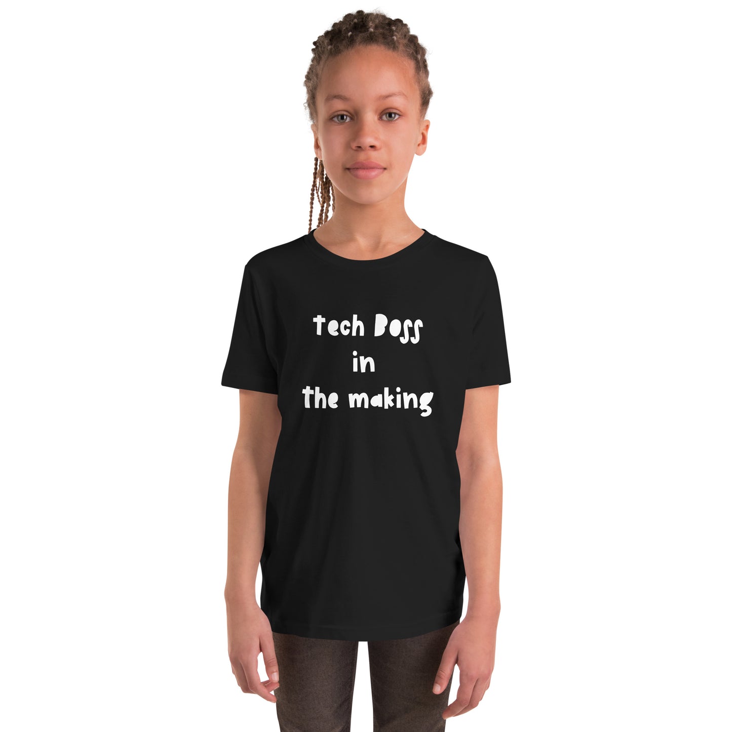 Tech Boss in the Making Youth Short Sleeve Tee