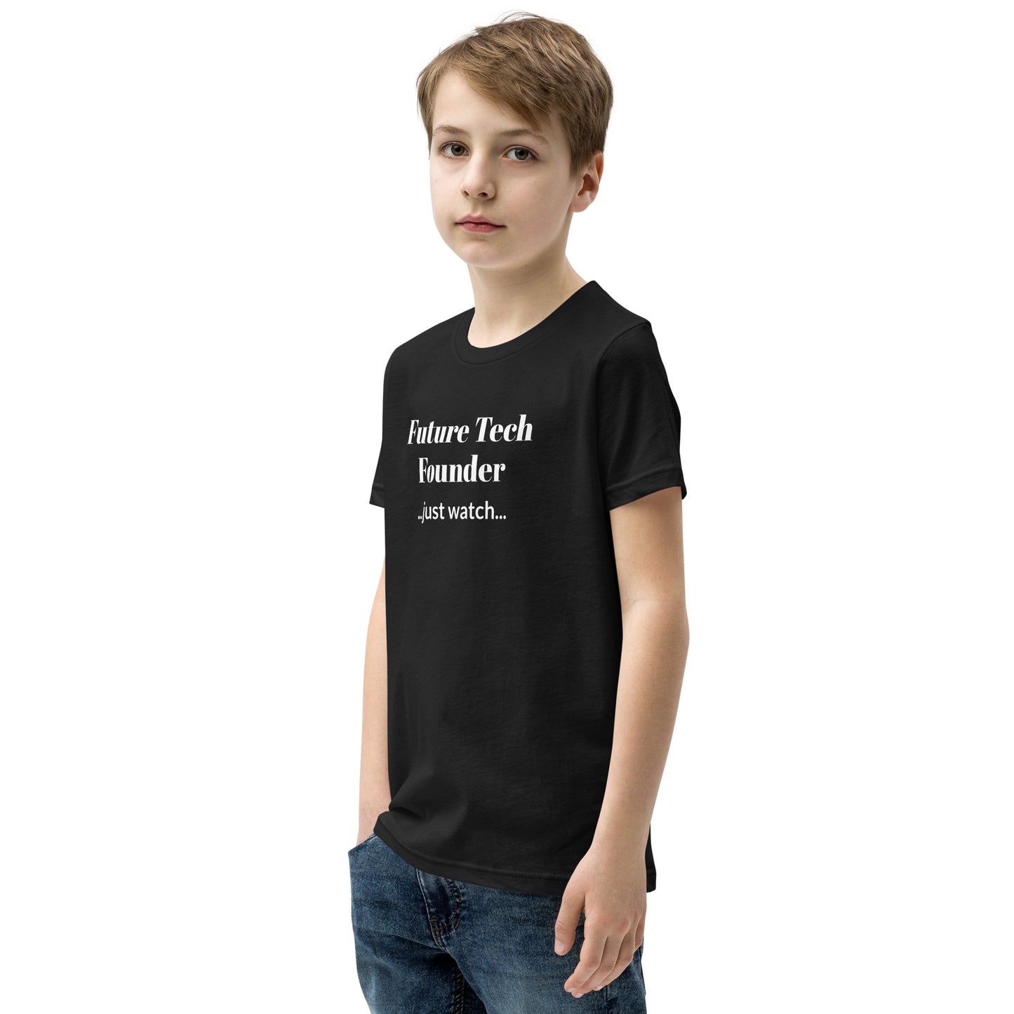 Future Tech Founder Youth Short Sleeve Tee