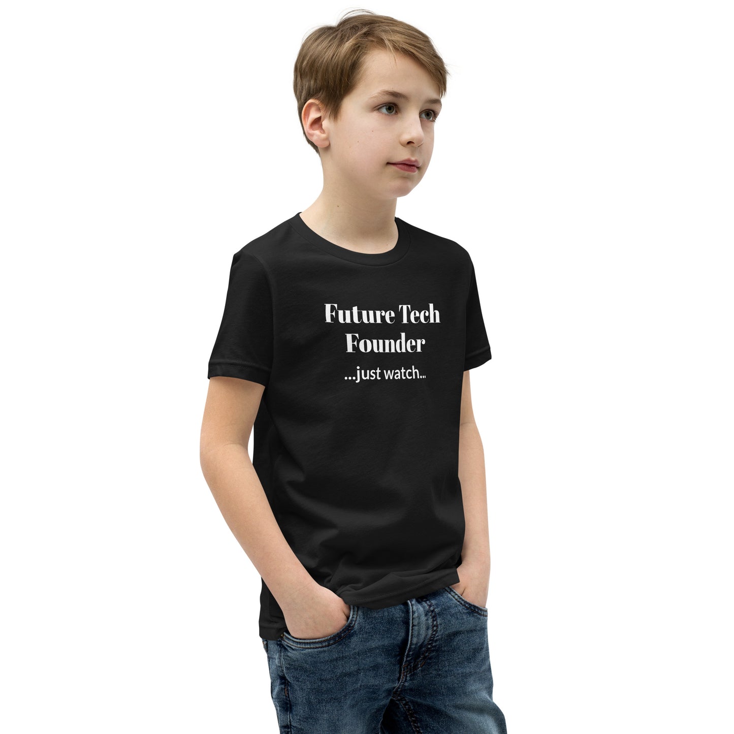 Future Tech Founder Youth Short Sleeve Tee