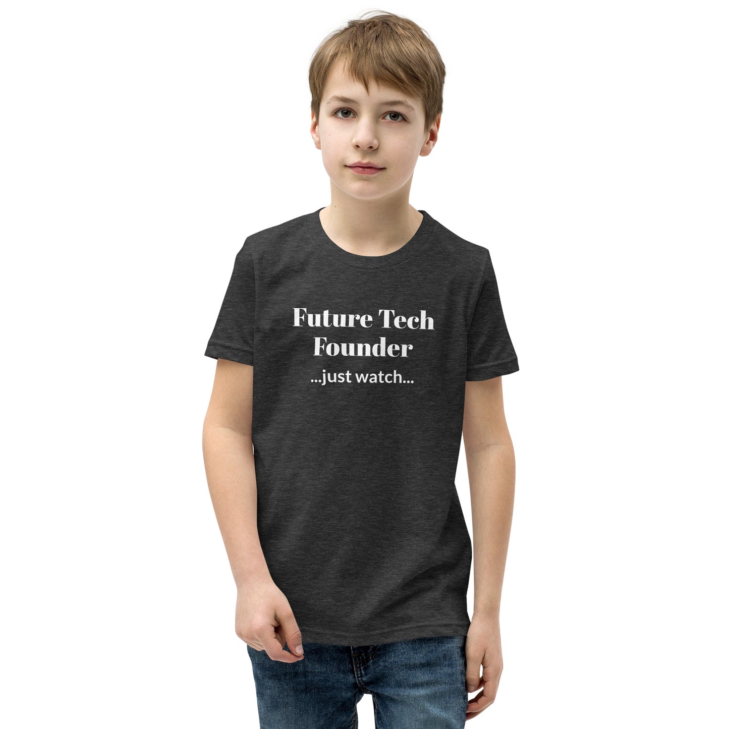 Future Tech Founder Youth Short Sleeve Tee