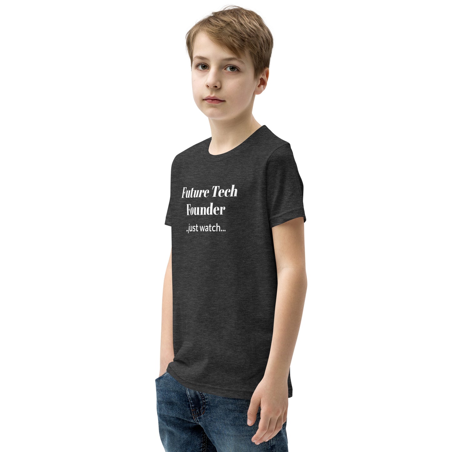 Future Tech Founder Youth Short Sleeve Tee