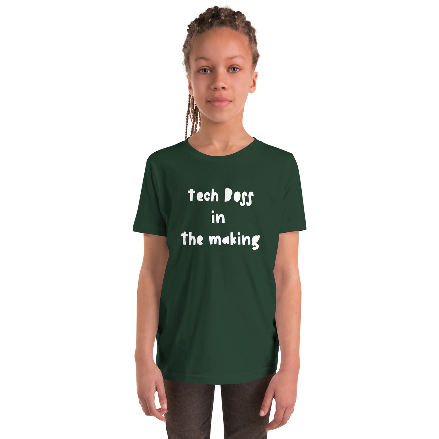 Tech Boss in the Making Youth Short Sleeve Tee