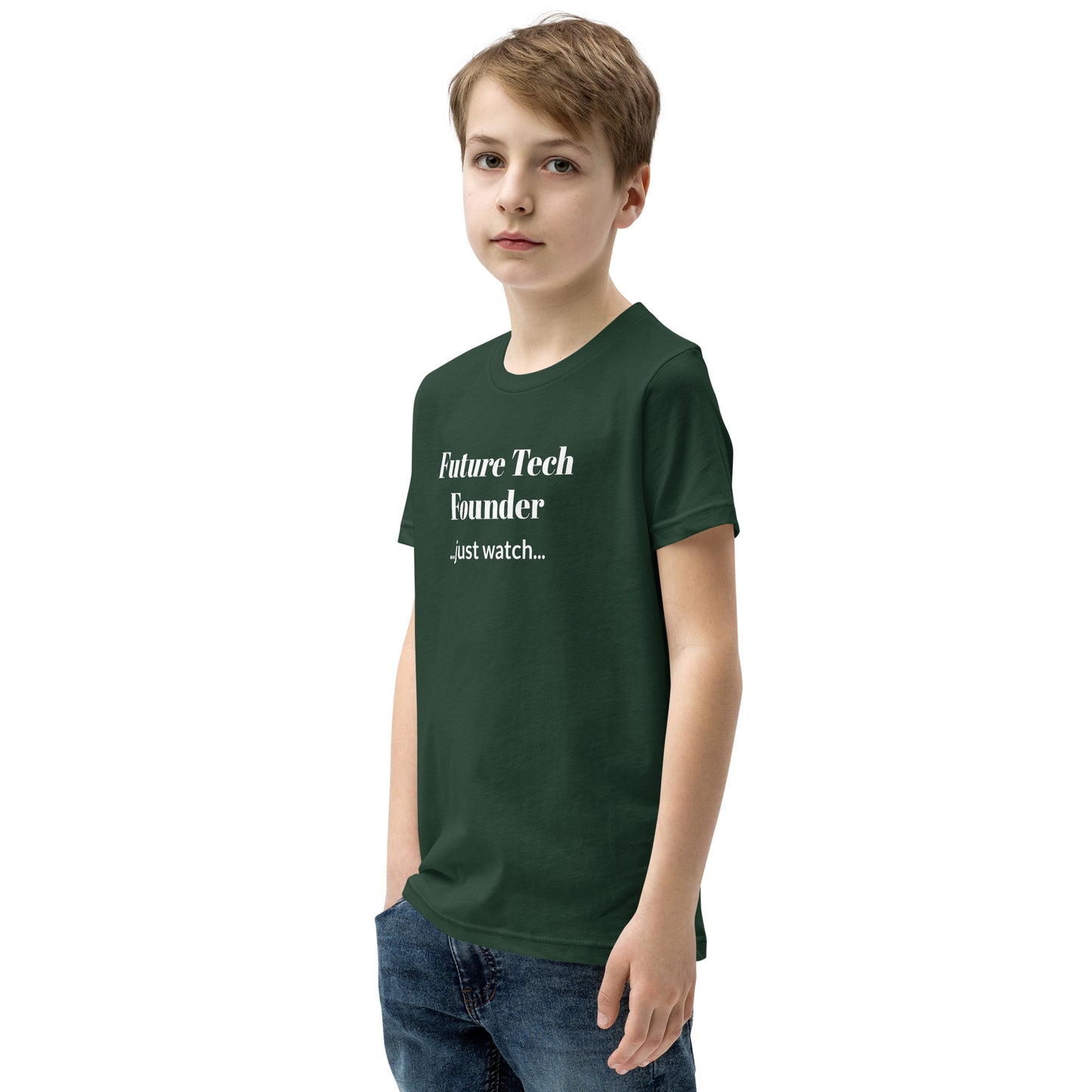 Future Tech Founder Youth Short Sleeve Tee