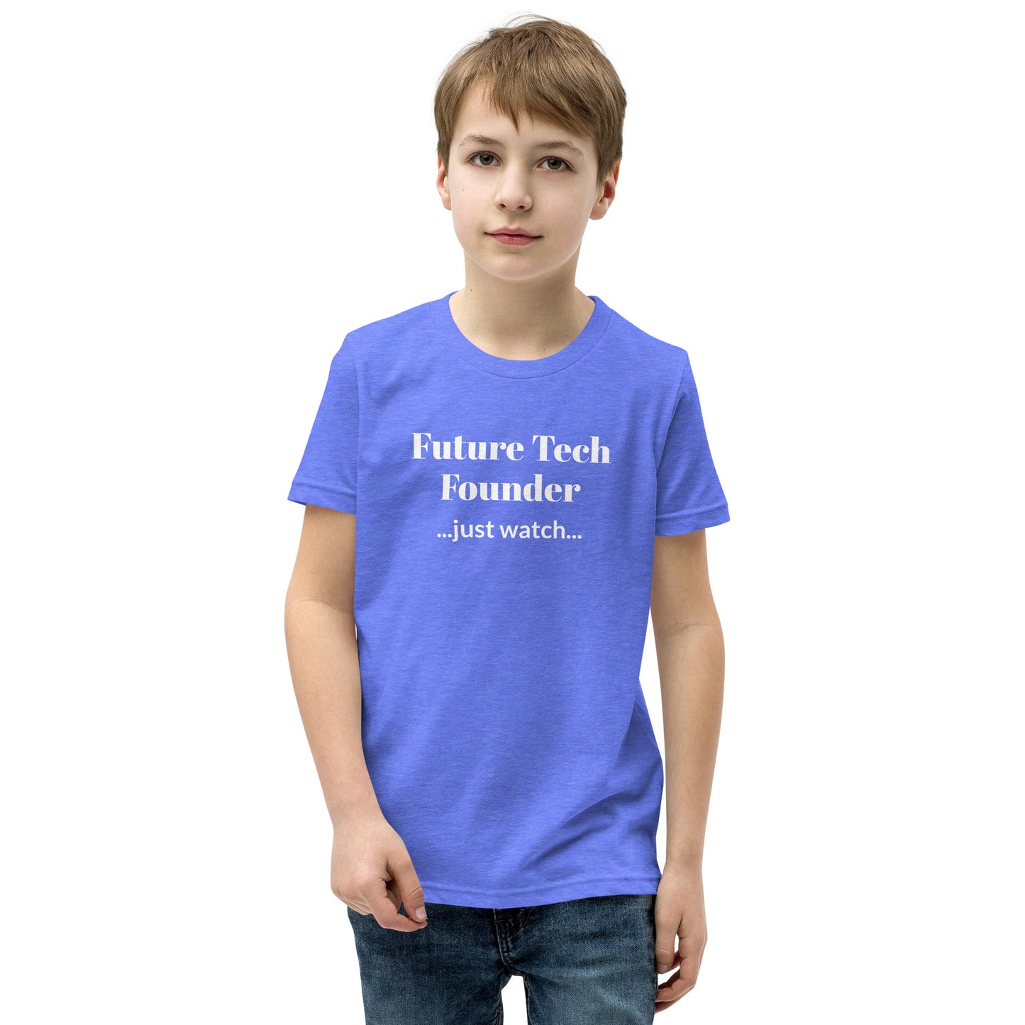 Future Tech Founder Youth Short Sleeve Tee