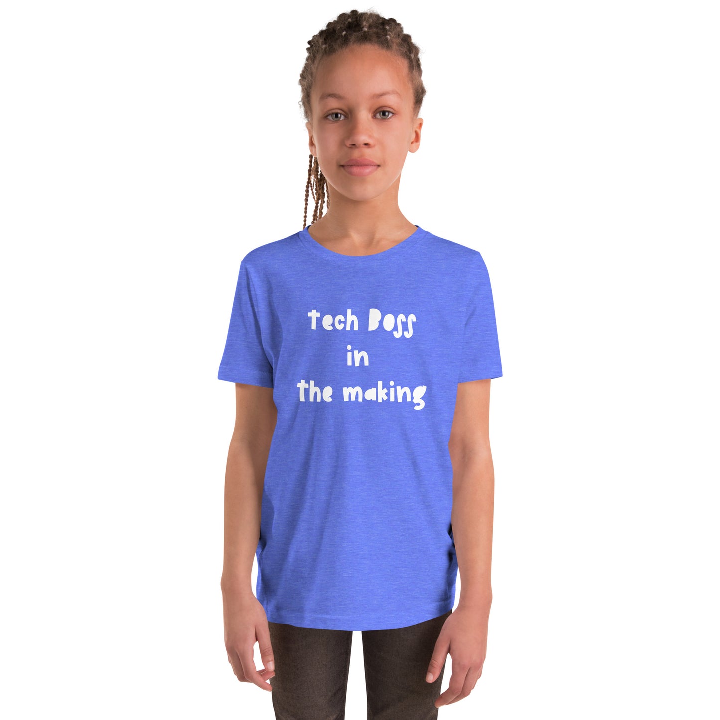 Tech Boss in the Making Youth Short Sleeve Tee
