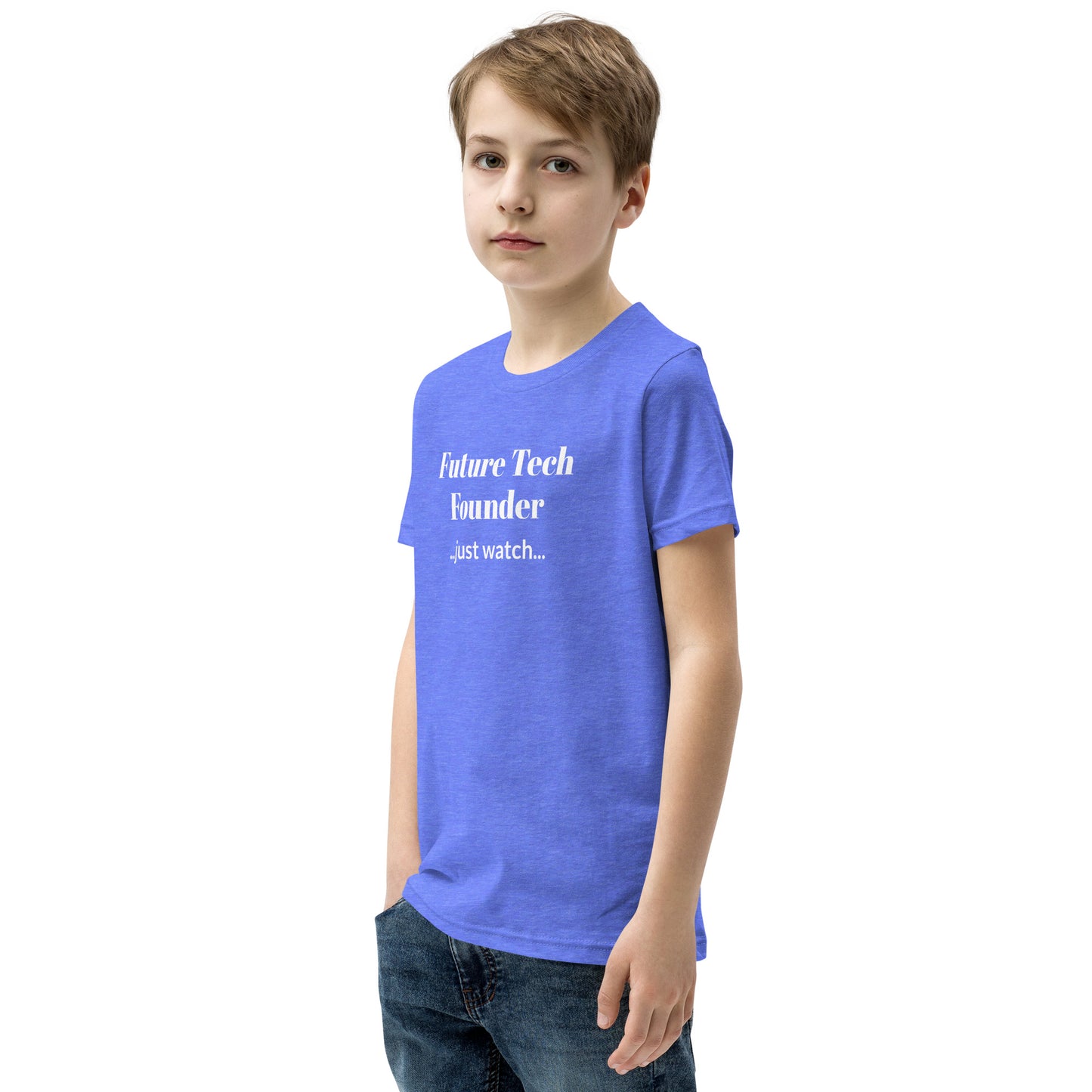 Future Tech Founder Youth Short Sleeve Tee