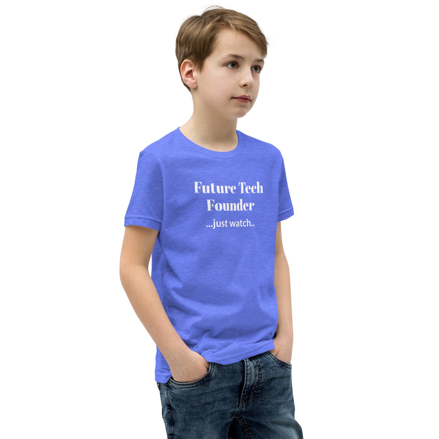 Future Tech Founder Youth Short Sleeve Tee