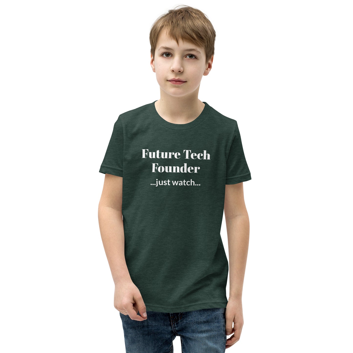 Future Tech Founder Youth Short Sleeve Tee