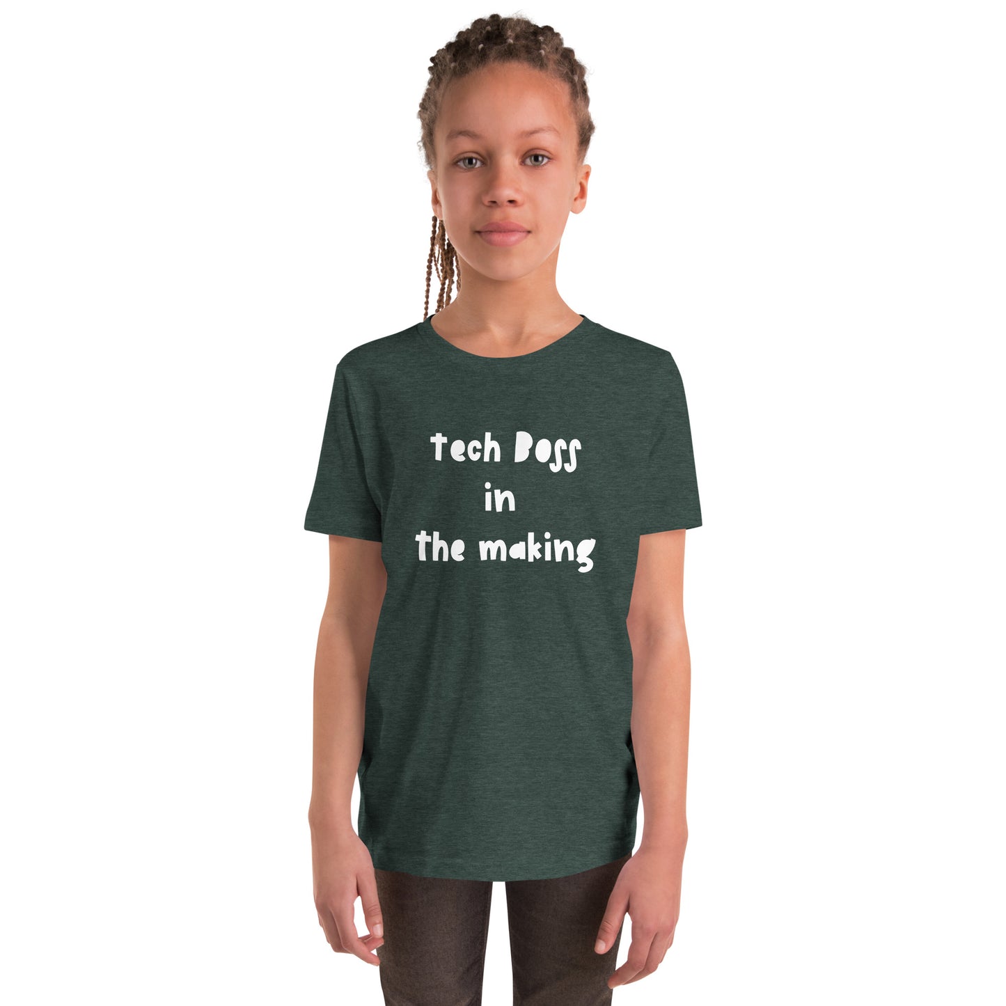 Tech Boss in the Making Youth Short Sleeve Tee