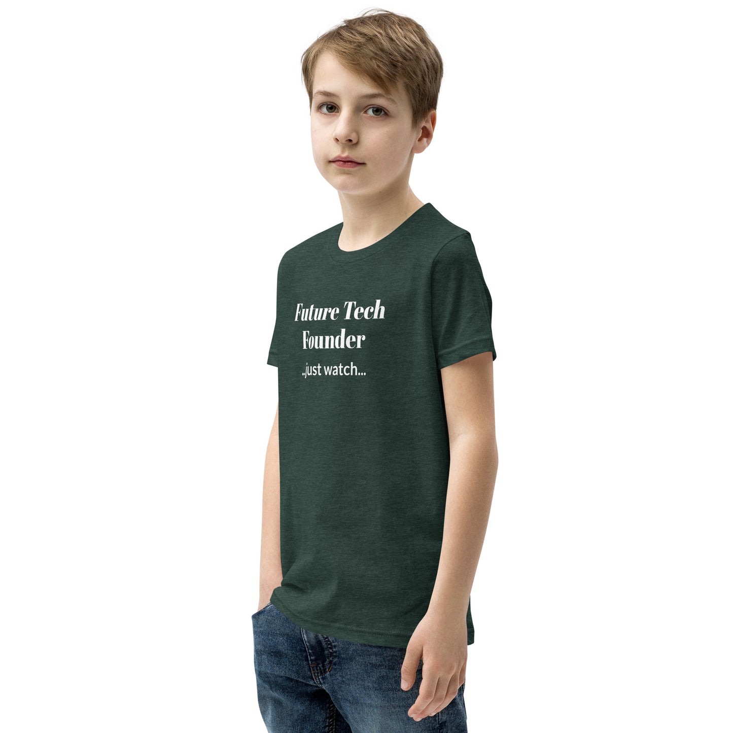 Future Tech Founder Youth Short Sleeve Tee