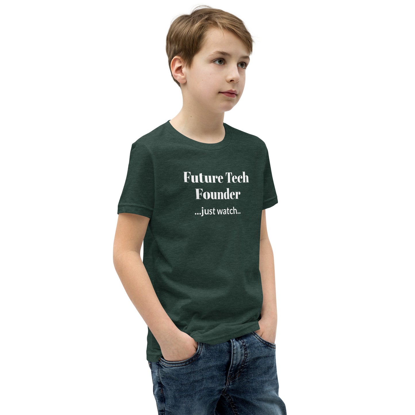 Future Tech Founder Youth Short Sleeve Tee