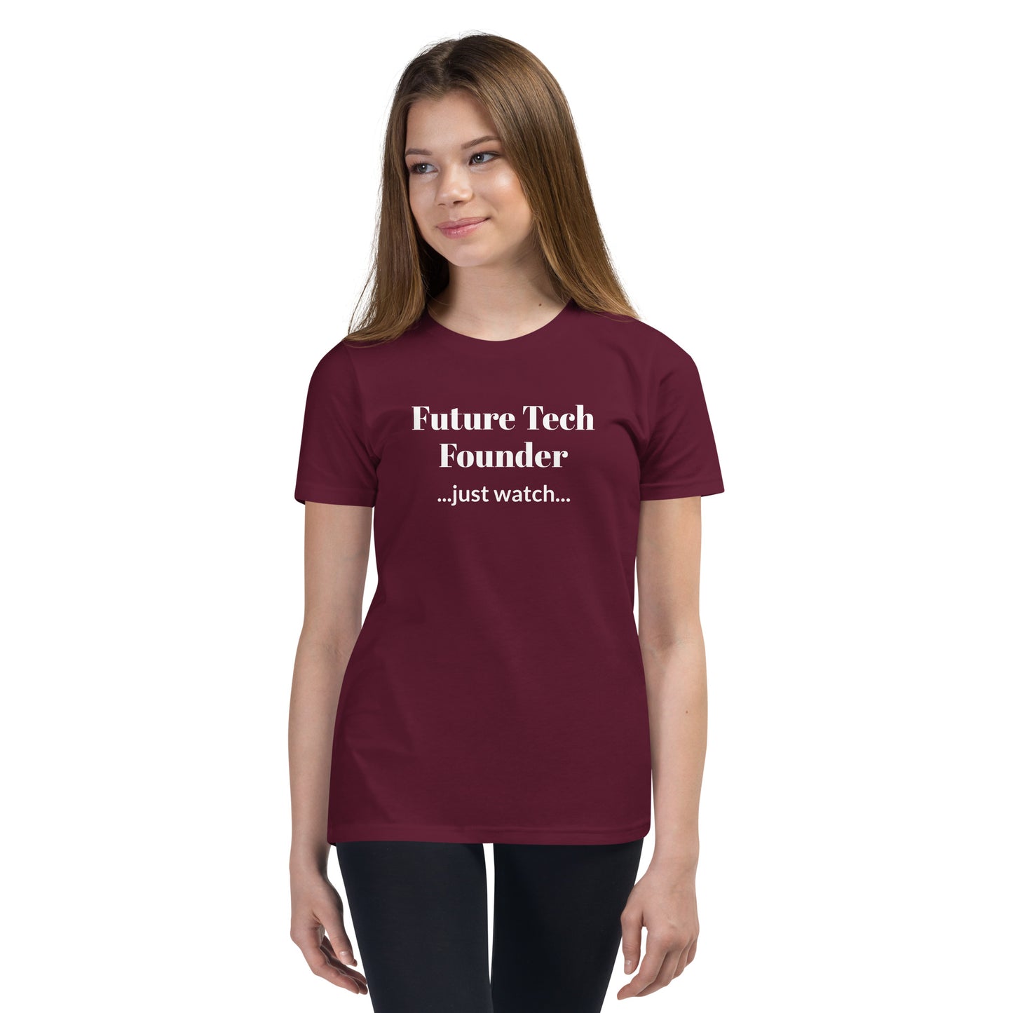 Future Tech Founder Youth Short Sleeve Tee