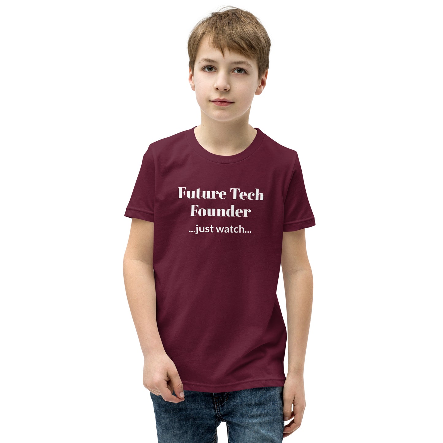 Future Tech Founder Youth Short Sleeve Tee