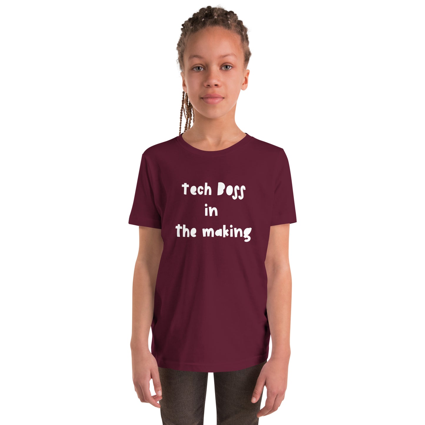 Tech Boss in the Making Youth Short Sleeve Tee