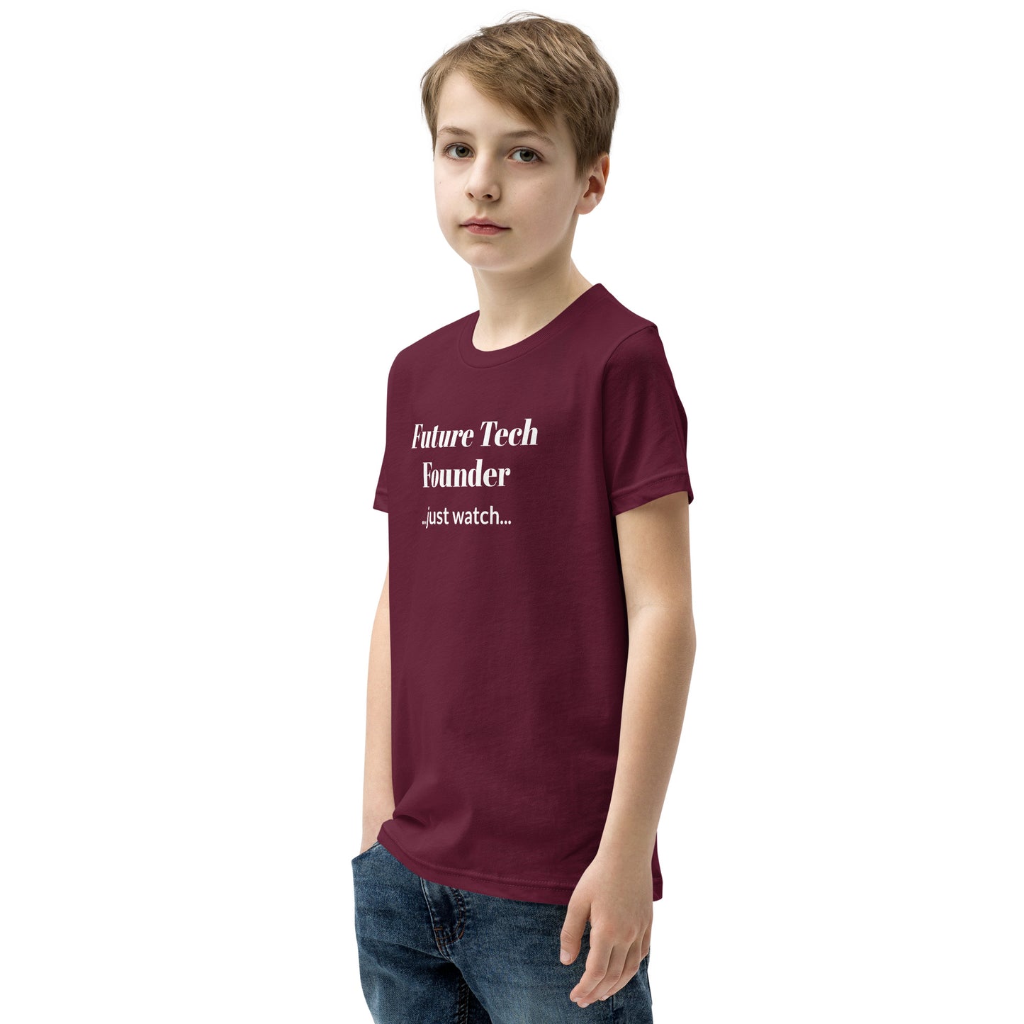 Future Tech Founder Youth Short Sleeve Tee