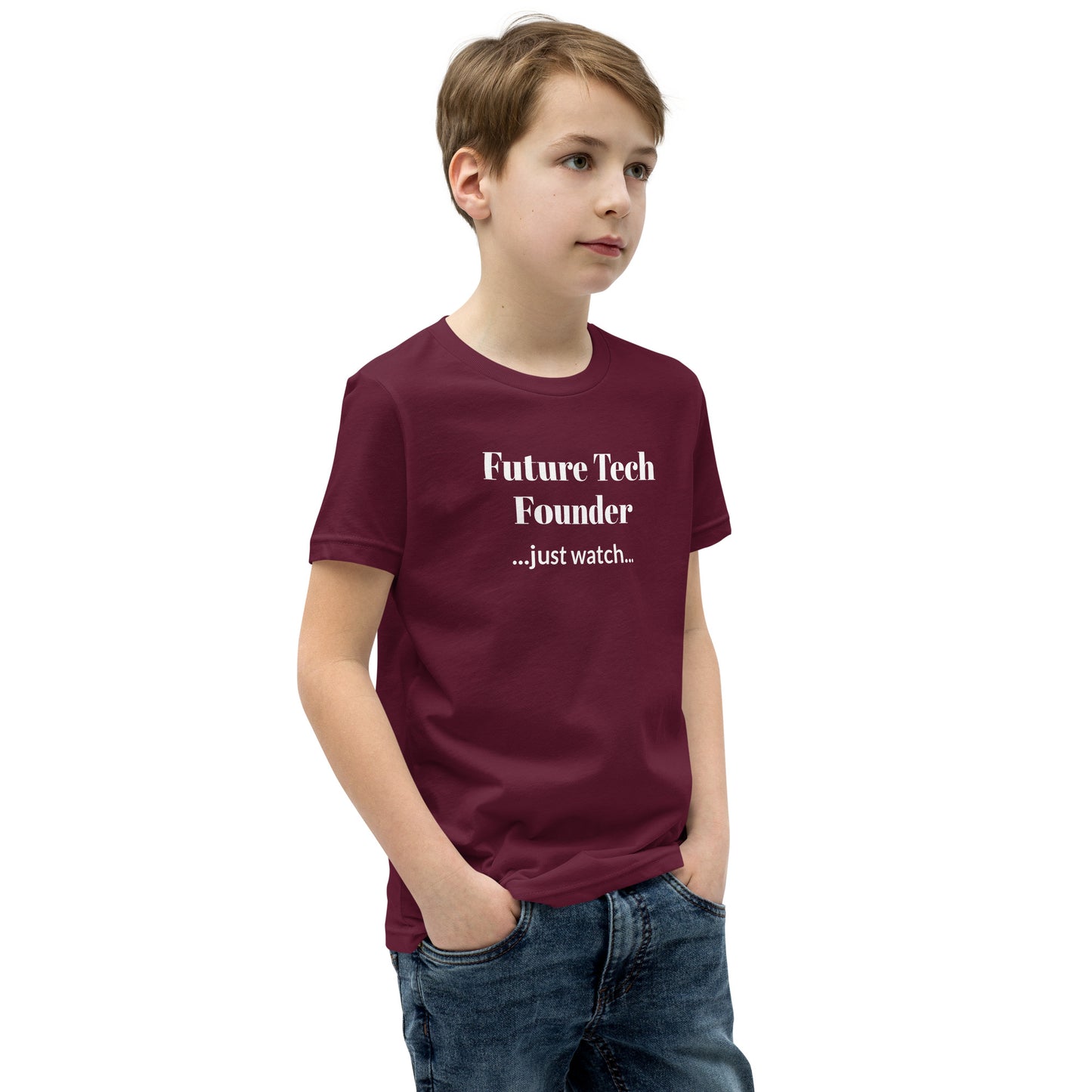 Future Tech Founder Youth Short Sleeve Tee
