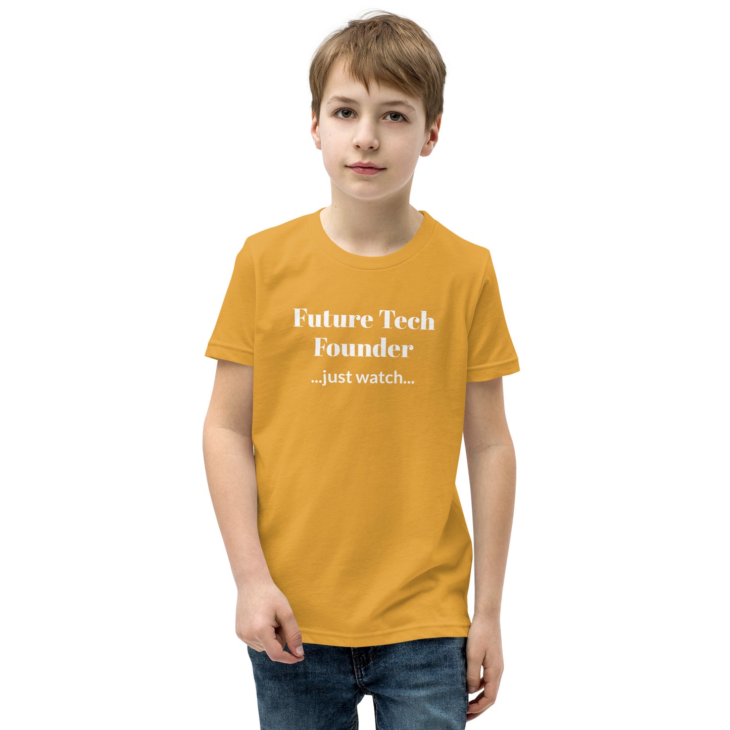 Future Tech Founder Youth Short Sleeve Tee