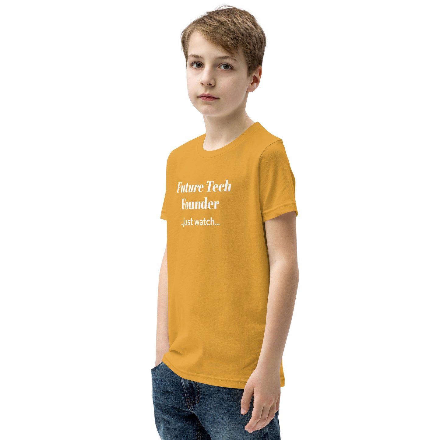 Future Tech Founder Youth Short Sleeve Tee